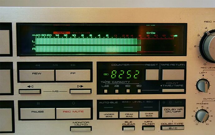 Pioneer CT-A9 level