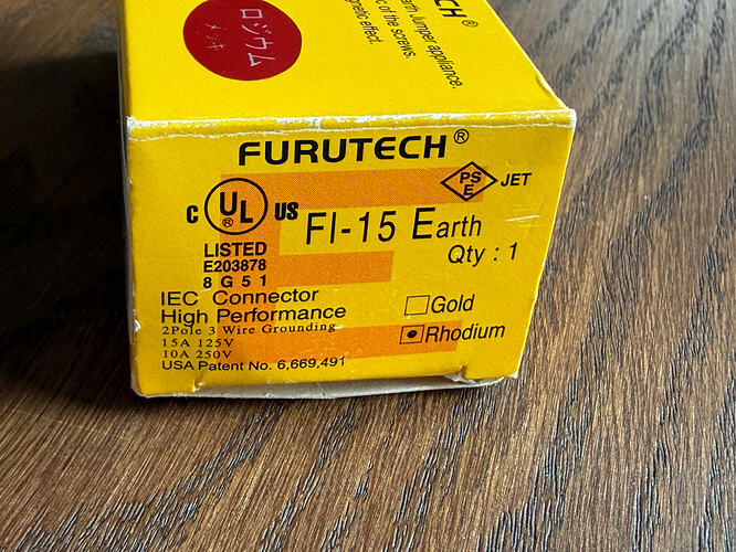 Furutehv FI-15 Rhodium 5