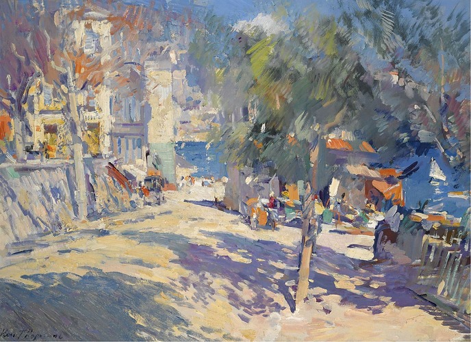 Constantin Korovin - View of the South of France