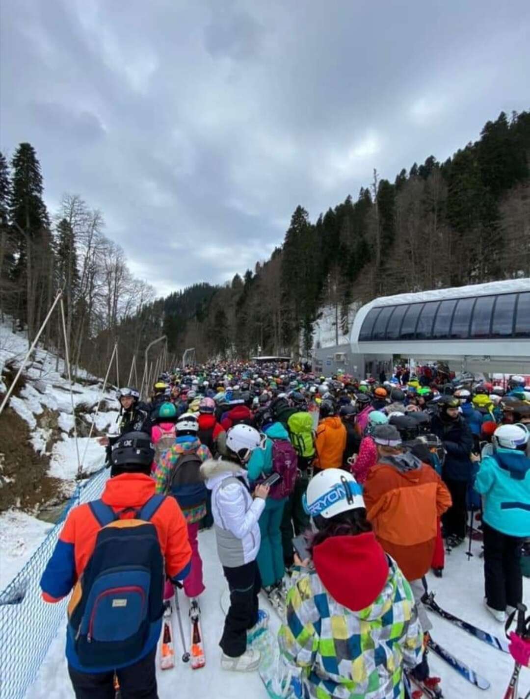 Канатка Эдельвейс роза Хутор