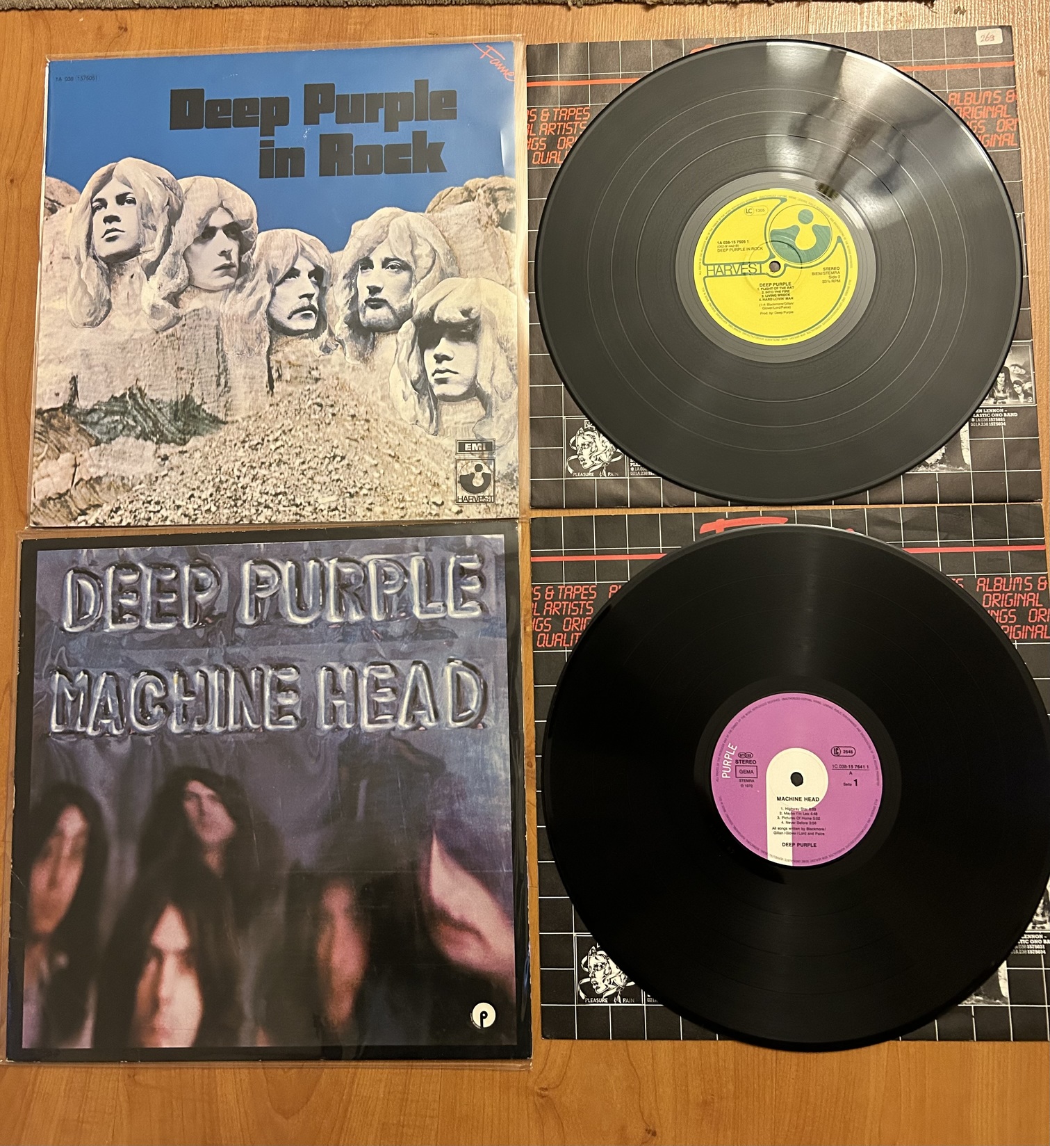 ПРОДАНО] Deep purple vinyl - CD, винил, кассеты, пленки - DA Stereo