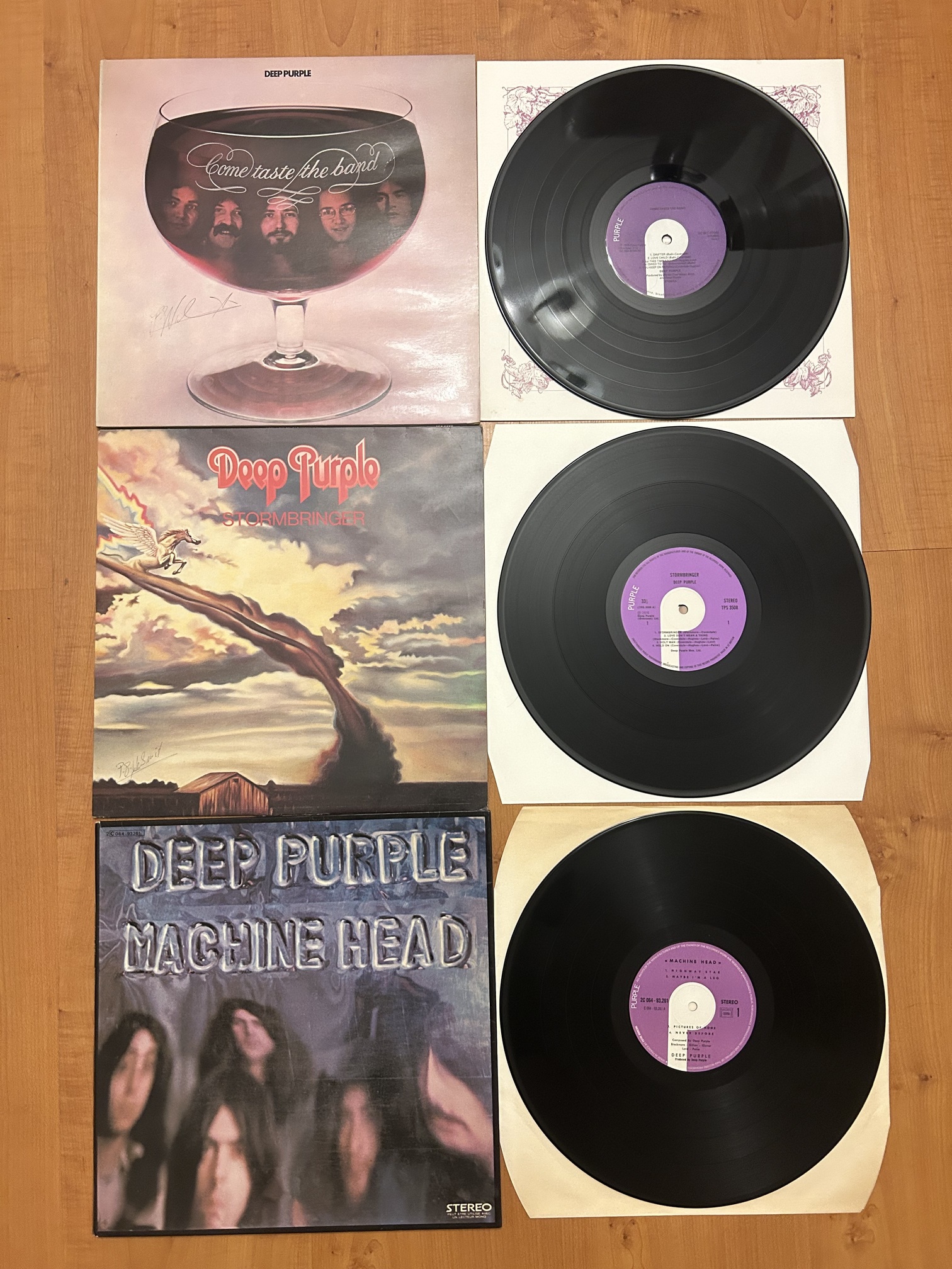 Deep Purple 72,74,75 - Носители:CD винил кассеты - DA Stereo