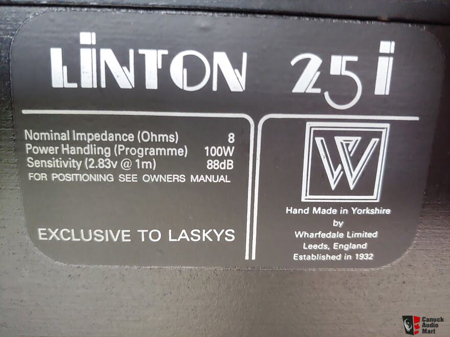 Wharfedale hot sale linton 25i