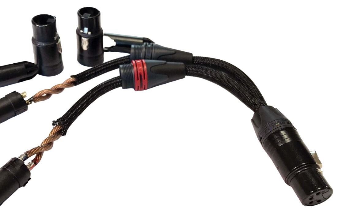 Кастомный балансный кабель Kennerton 2xMiniXLR - 4.4mm TRRRS