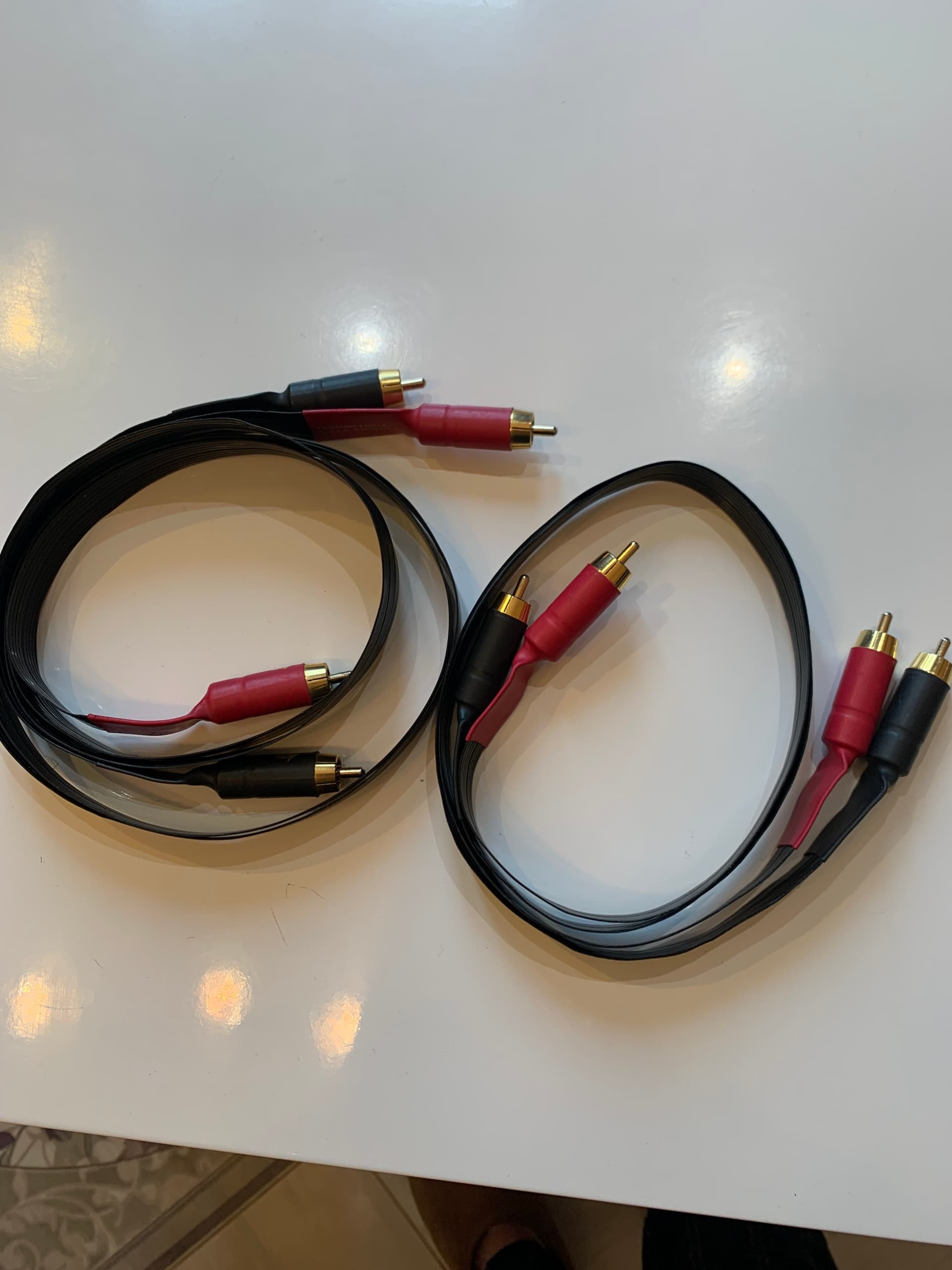 2 штуки Nordost Black Knight RCA из старых запасов. - Кабели и